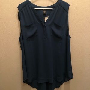 Torrid sleeveless blouse